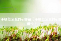 手机怎么查找qq邮箱（手机怎么查找qq邮箱号）