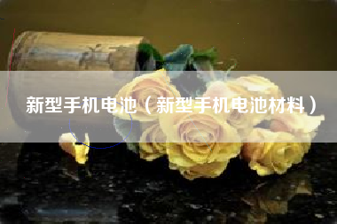 新型手机电池（新型手机电池材料）
